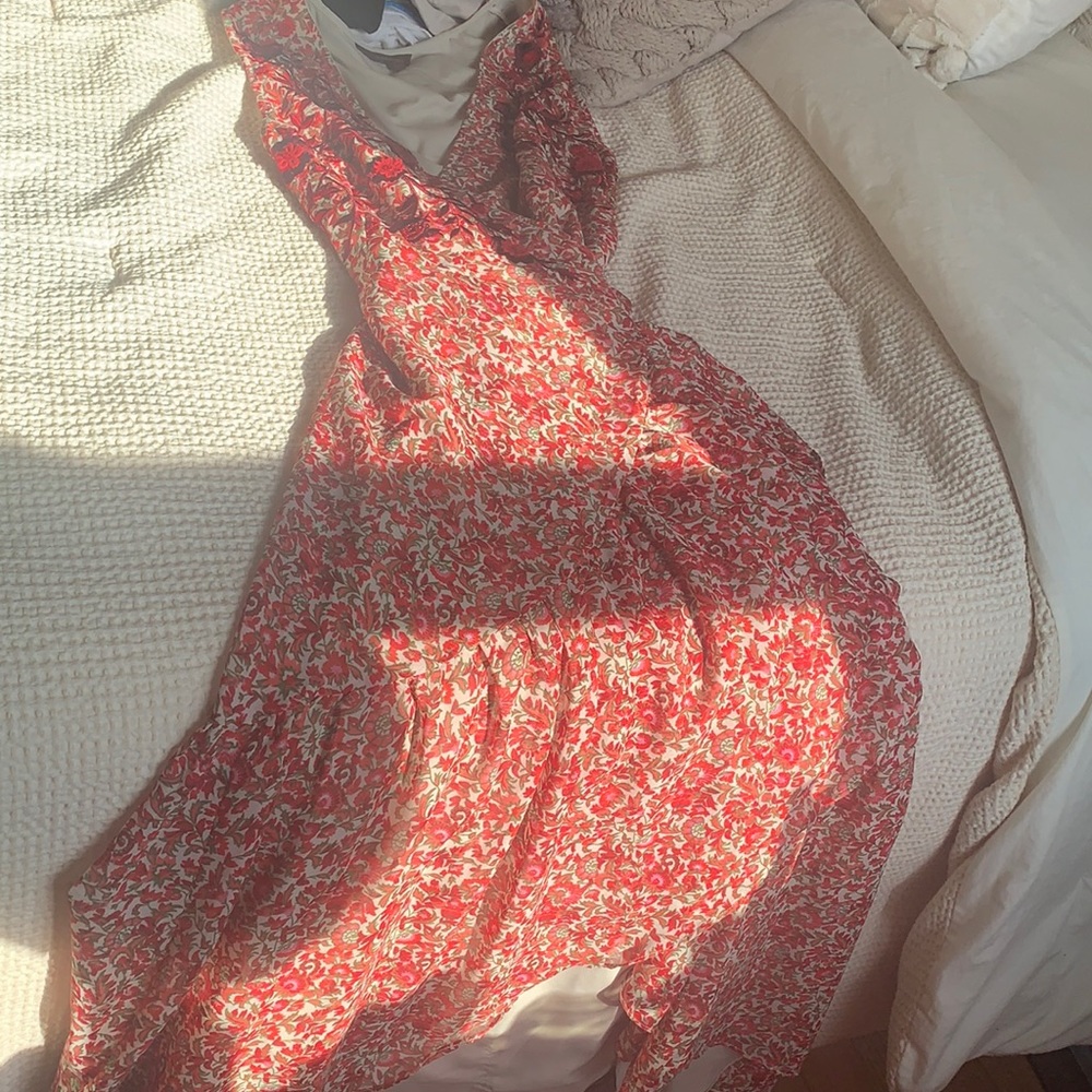 Anthropologie Floral Maxi